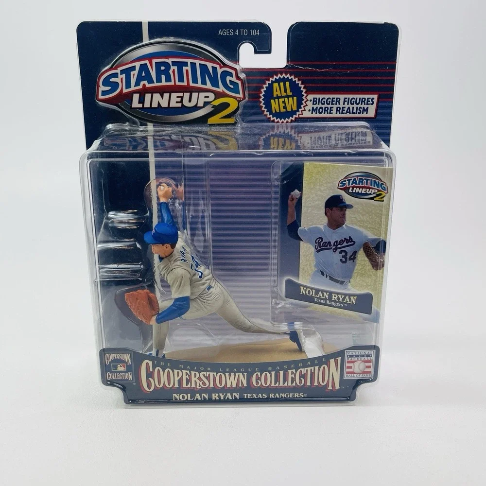 Starting Lineup 2 Cooperstown Collection Nolan Ryan Action Figure